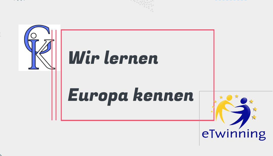 eTwinning projekt Wir lernen Europa kennen